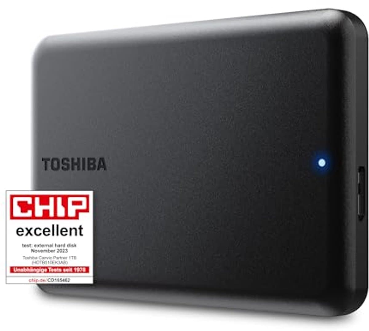 Draagbare 1TB externe HDD – Compacte 2,5 inch USB 3.2 Gen 1 harde schijf voor Mac en Windows — afbeelding 1