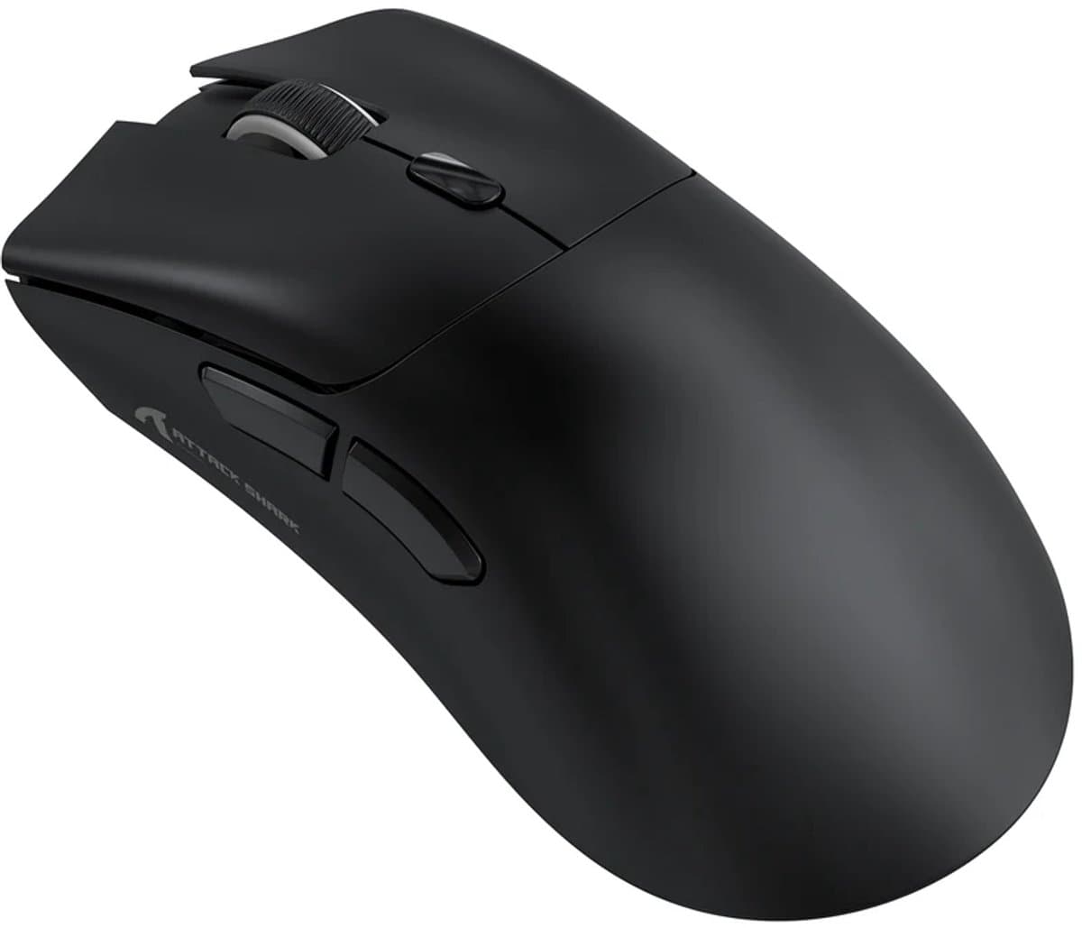Attack Shark R1 - Draadloze Gaming Muis - 2.4G + BT5.2 - Lichtgewicht 59G - USB C - Zwart — afbeelding 1