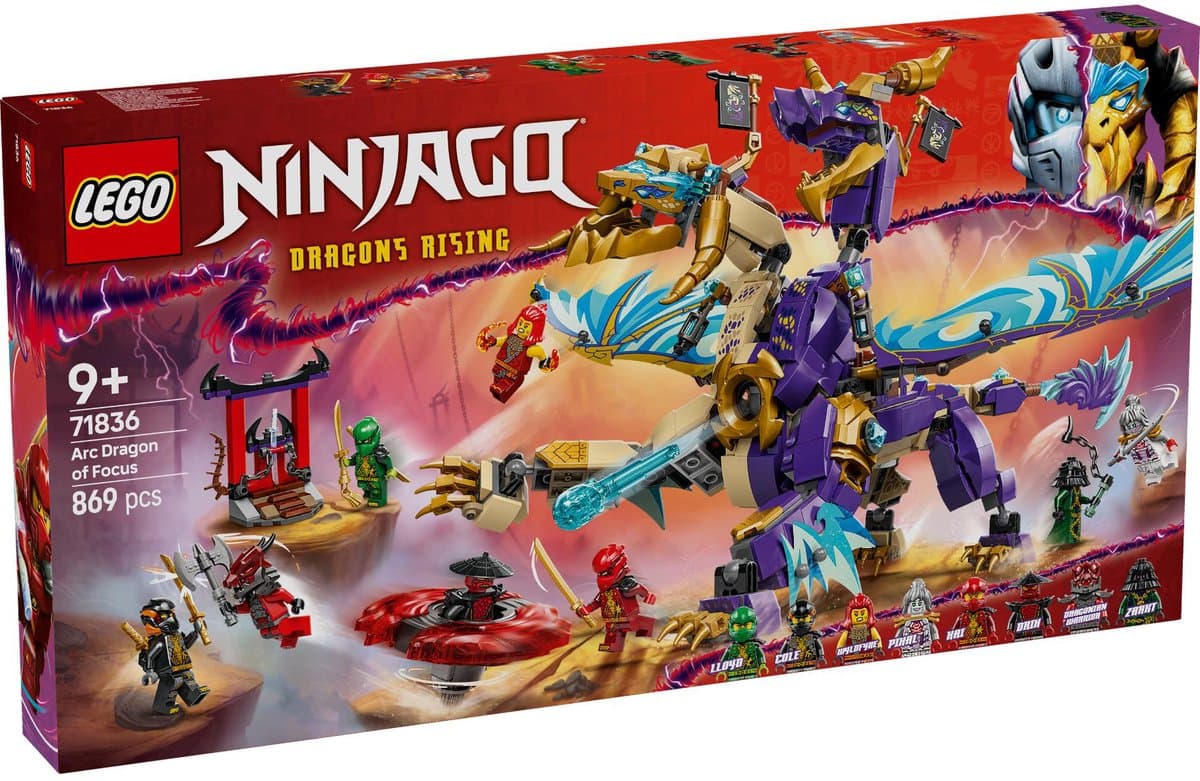 Lego Ninjago 71836 Boogdraak Van Concentratie Bouwstenen — afbeelding 1