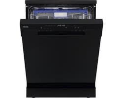 ETNA VWV640ZWA - Vrijstaande vaatwasser - Zwart - 60 cm - Energieklasse A - 14 couverts - 8 programma's - Uitgestelde start - LED binnenverlichting