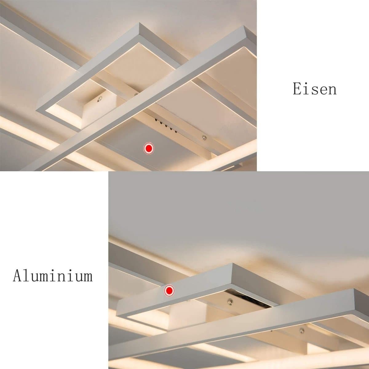 Dimbaar LED Plafondlamp Modern met Afstandsbediening en Kleurtemperatuurregeling — afbeelding 1