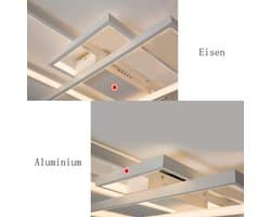 Dimbaar LED Plafondlamp Modern met Afstandsbediening en Kleurtemperatuurregeling