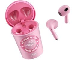 Draadloze koptelefoons - KINDERLICENTIE - WOW GENERATION - Roze - Vanaf 5 jaar oud