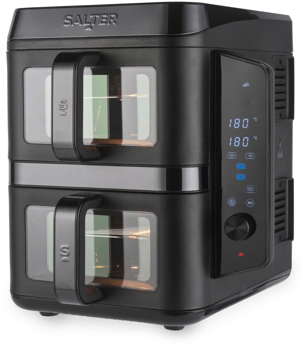 Salter VertiCook Verticale Dual Drawer Luchtfriteuse - 9L XXL — afbeelding 1