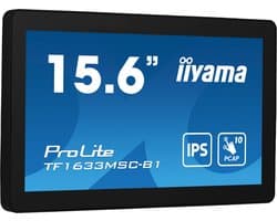 IIYAMA TFT TF1633MSC 39.5cm IPS 15.6''/1920x1080/DP/HDMI/USB/TOUCH