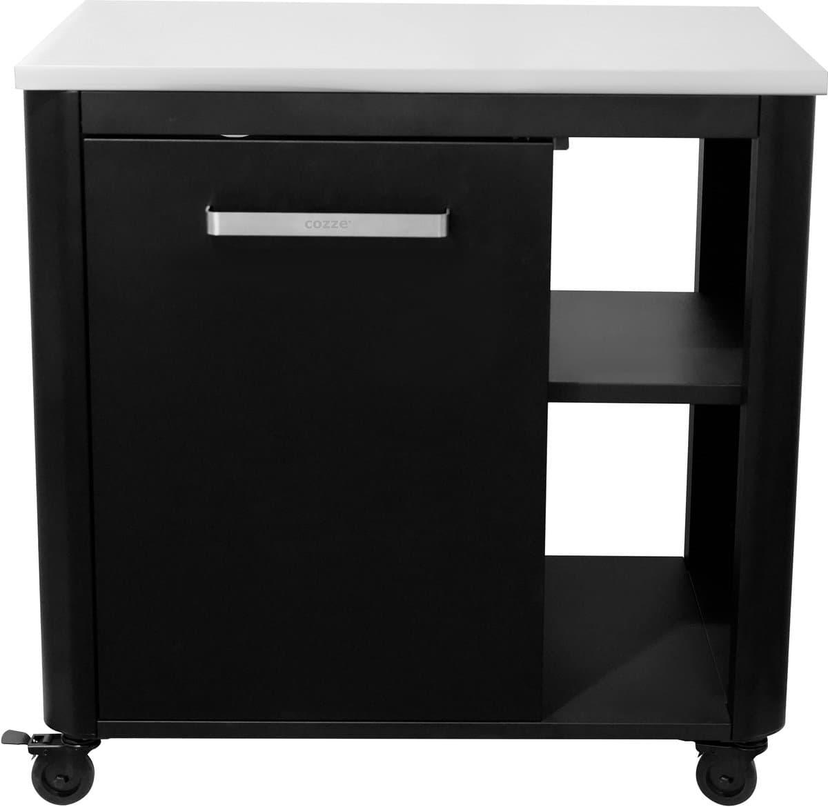 Cozze® Outdoor Kitchen - BBQ Station Buitenkeuken - RVS Werktafel - Met Kast & Opbergruimte - 90 cm — afbeelding 1