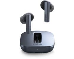 EarFun Air Pro SV - Bluetooth Oordopjes - Active Noise Cancelling - Draadloos Opladen - IPX5 Waterbestendig - Zwart
