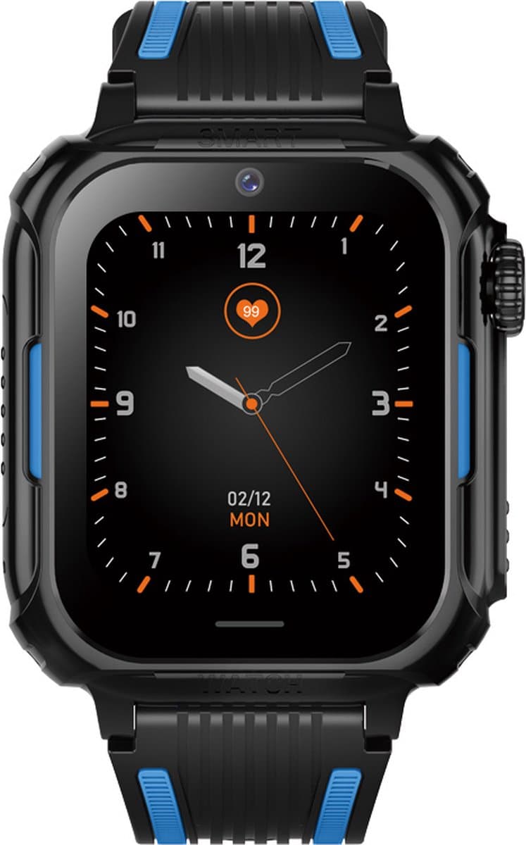 Wiesba WB39B - smartwatch kinderen - gps horloge kind - kinderhorloge bellen - gps tracker kinderhorloge - kinderhorloge met gps - kinderhorloge - Blauw — afbeelding 1