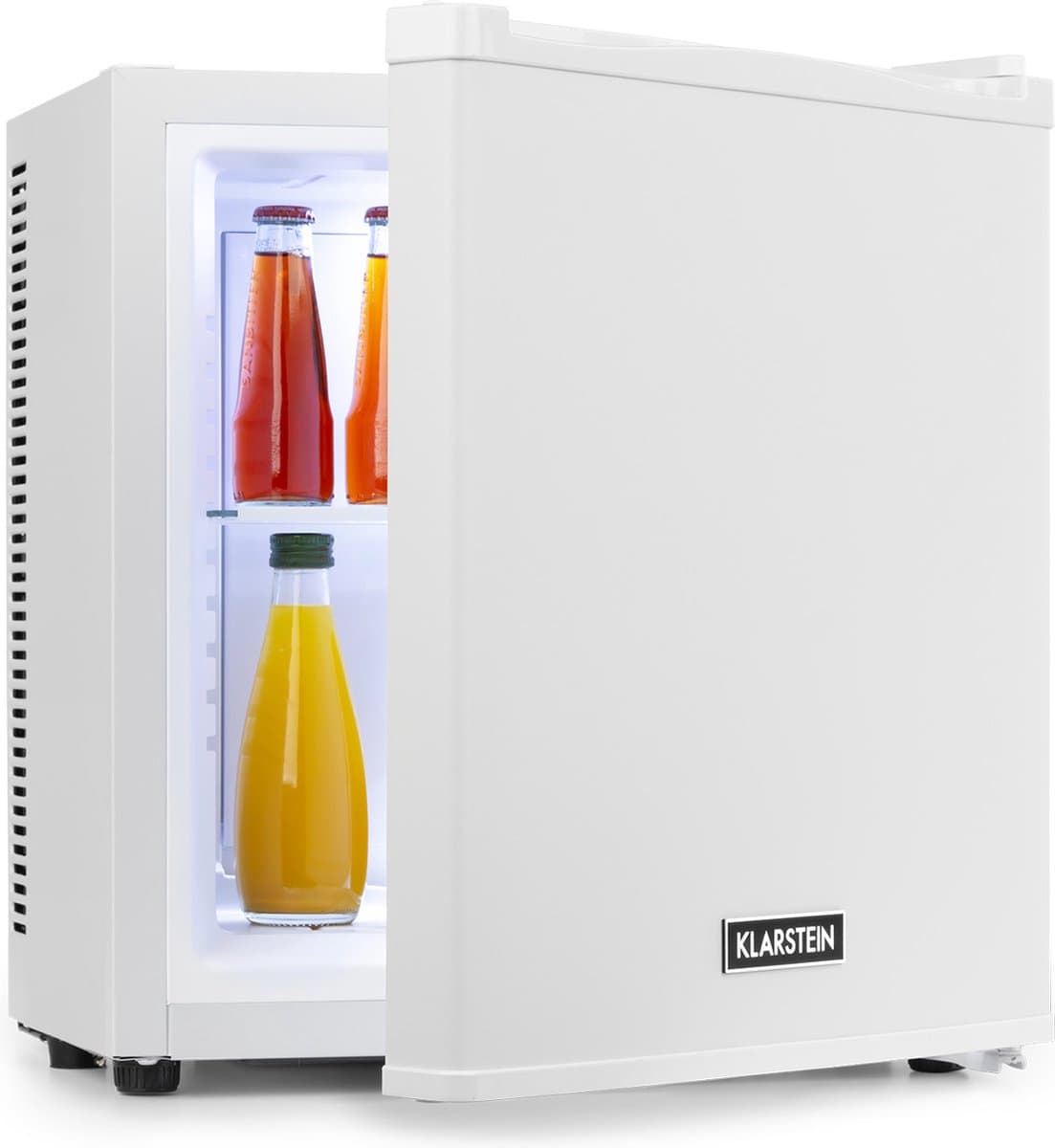 Klarstein Secret Cool Mini-koelkast - Minibar - 13 Liter - 22 dB - 2 Etages - Wit — afbeelding 1