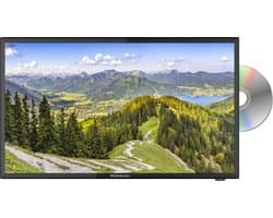 Megasat Royal Line III 22" Camping TV 12 en 24V met Triple Tuner en Fastscan (zonder voet)