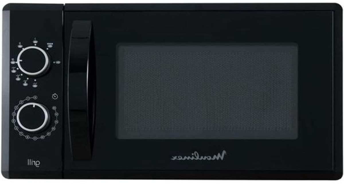 Magnetron - Microgolfoven - Snel opwarmen - Vermogen van 800 Watt - 20 Liter - Zwart — afbeelding 1
