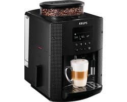 Krups Essential EA8150 - Volautomatische Espressomachine - Thermoblock-systeem - Personaliseren en Favorieten Opslaan - Zwart - Koffiemachine met bonen