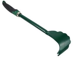 Dekschraper voor grasmaaier - Tuinschraper - Eenvoudig buitenonderhoud - Robuust staal - 40.5 cm - Zwart