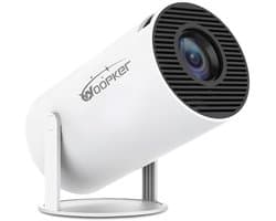 Mini Beamer Android 11 - 200 ANSI Lumen - 1920 x 1080 Resolutie - LED - Draagbaar - Voor Thuisbioscoop En Gaming