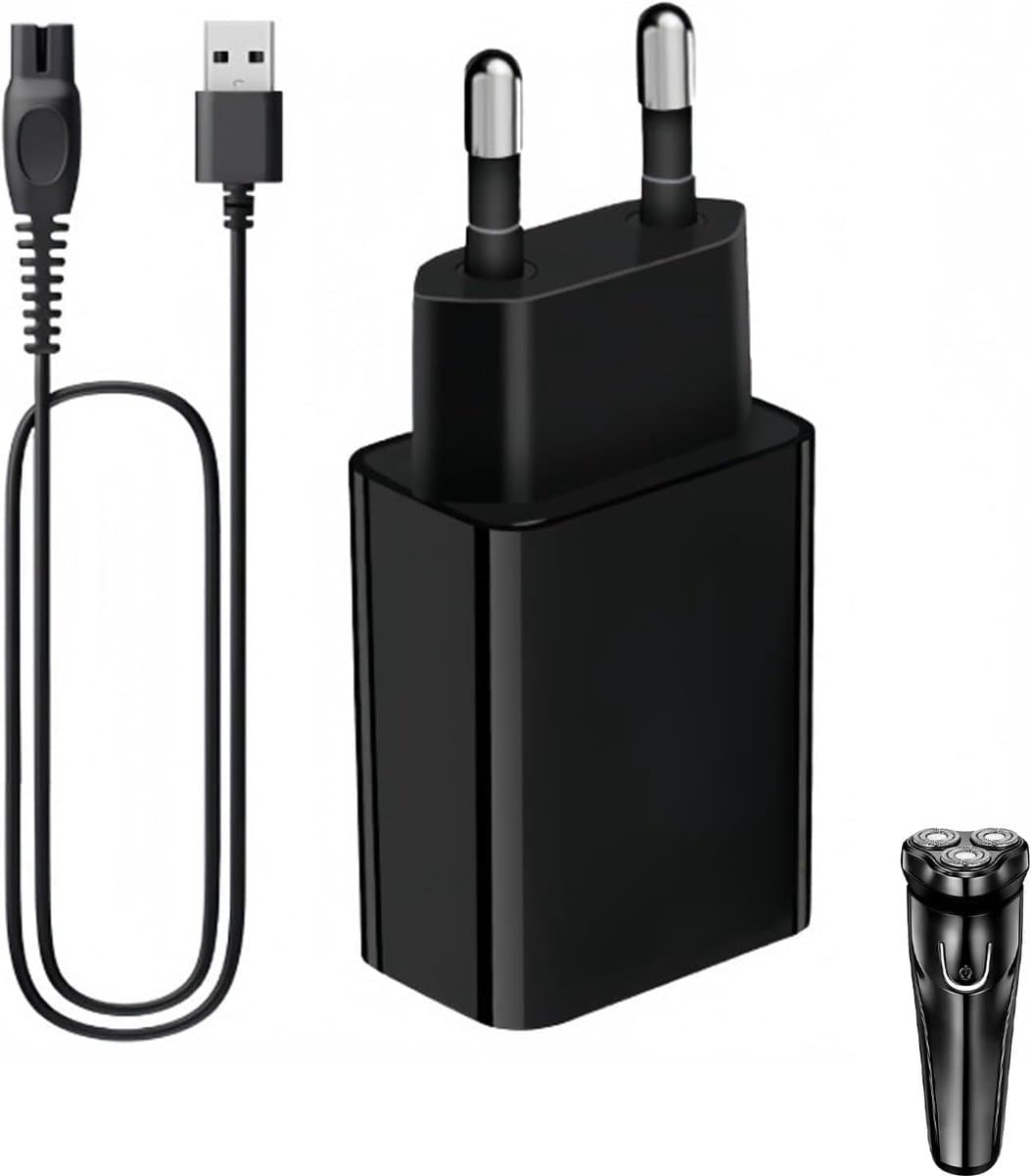 Grasmaaier, oplader, 5 V, compatibel met 360 Series QP2734 QP2724 QP2834 QP2824 QP4631 QP2720 QP4530 MG7910 MG9520 - ShopVlot — afbeelding 1