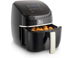 Digitale heteluchtfriteuse - Snackmaker Airfryer - Frituren met minder vet - 6 automatische functies - 3.2 Liter - Zilver Zwart