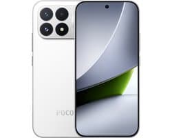 Xiaomi POCO F9 Pro - 12GB RAM - 512GB - White - Snapdragon® 8 Elite Gen 5 Mobile Platform - 6,59-inch 185 Hz ultrahelder AMOLED display- 100 W bekabelde en 50 W draadloze HyperCharge