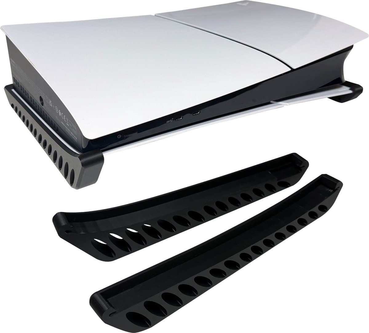 Playstation 5 Standaard - Zwart - Horizontaal - Ps5 Standaard - Ps5 Stand - Playstation 5 Accesoires — afbeelding 1