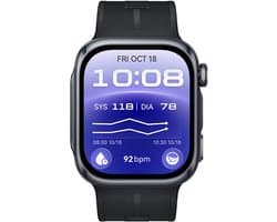 Huawei Watch D3 - Smartwatch - Smartwatch met gecertificeerde bloeddrukmeter | ECG | Compatibel met iOS en Android -Zwart