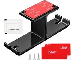 Draaibare Dubbele Koptelefoon Houder - Metalen Headset Standaard voor Bureau