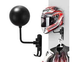 Draaibare Wandmontage Helmhanger voor Motor- en Sporthelmen