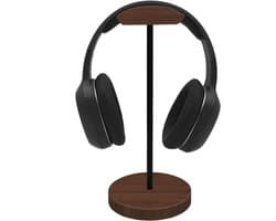 Hoofdtelefoonhouder voor Bureau - Houten en Metalen Gaming Stand voor Headsets