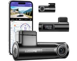 AZDome M330 Max dashcam voor auto - 4K + 2K resolutie - 150 graden kijkhoek - Nachtzicht - Wifi - GPS - Super compact - Parkeermodus - 1.0 inch TNT scherm - dashcam voor auto