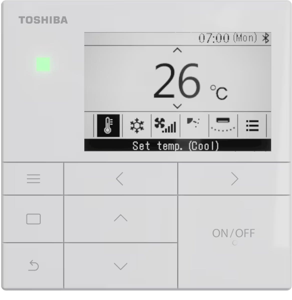 Toshiba airco thermostaat RBC-AWSU52-E — afbeelding 1