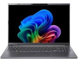 "Acer Aspire 16 AI A16-61M-R1XH AMD Ryzen AI 5 330 Laptop 40,6 cm (16"") WUXGA+ 32 GB LPDDR5x-SDRAM 1 TB SSD Wi-Fi 6 (802.11ax) Windows 11 Home Grijs"