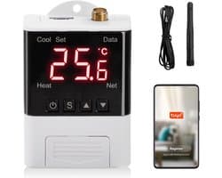 Digitale Temperatuurregelaar AC110-230V Verwarmen Koelen met Alarmfunctie -40℃ tot 99℃