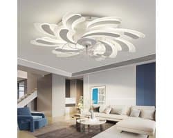 Moderne Dimbare Plafondventilator met Verlichting en 6 Snelheden