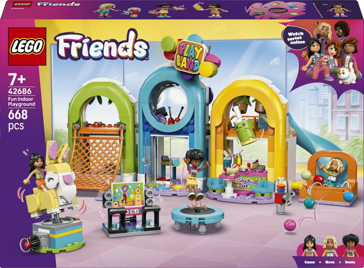 Lego Friends 42686 Binnenspeeltuin Bouwstenen — afbeelding 1
