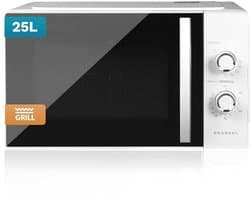 Magnetron met Grill 800W - 25 Liter Inhoud, 5 standen en Ontdooi Functie