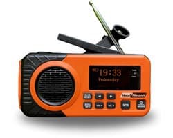 NoodNieuws Pro Noodradio – DAB+/FM – 5000mAh Powerbank – Zonnepaneel