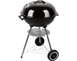 Barbecue Garden Grill Kogelgrill Houtskoolbarbecue bbq - Ø44 cm - Zwart
