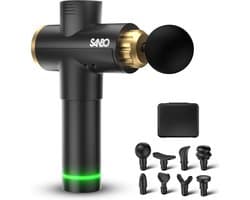 Sanbo Massage Gun Professioneel Elite - Krachtig 4000 RPM - 30 Standen en 8 Opzetstukken - Ontspanning - Massage apparaat - Massage Pistool - Fitness - Hyrox - Crossfit