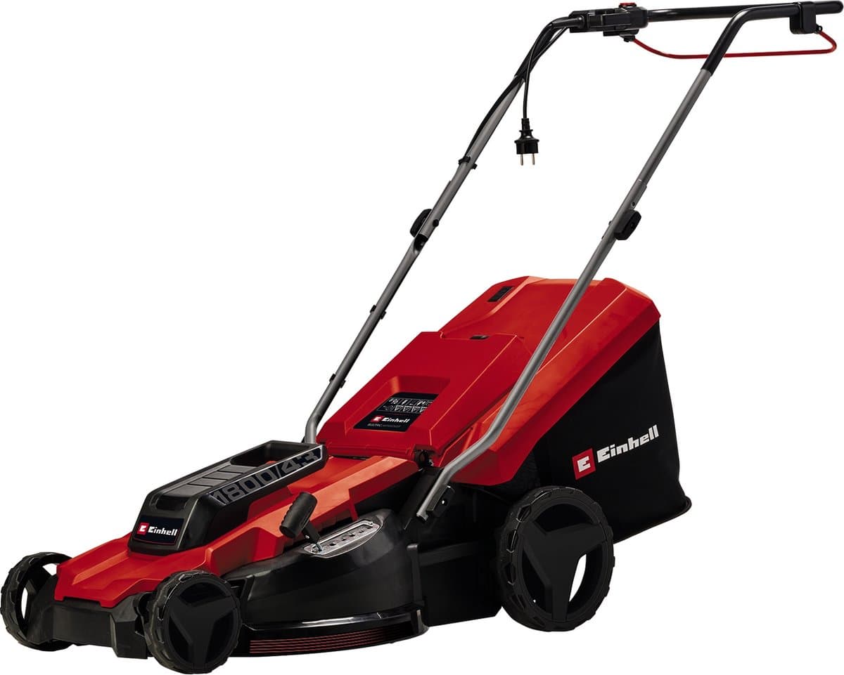 Einhell Elektrische Grasmaaier GC-EM 1800/43 - 1800 W - Maaibreedte: 43 cm - 50 L opvangbak - Aanbevolen gazonoppervlakte: tot 800 m² - Maaihoogte: 20-65 mm — afbeelding 1
