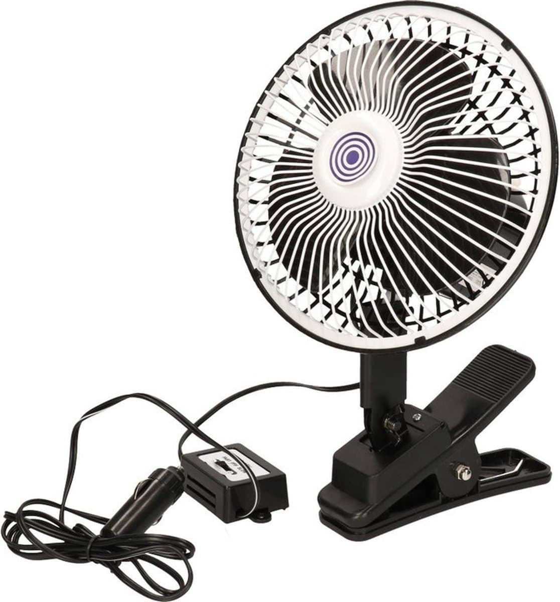 All Ride Ventilator met klem - 2x - voor auto - camper - boot - 12V - 18 cm — afbeelding 1