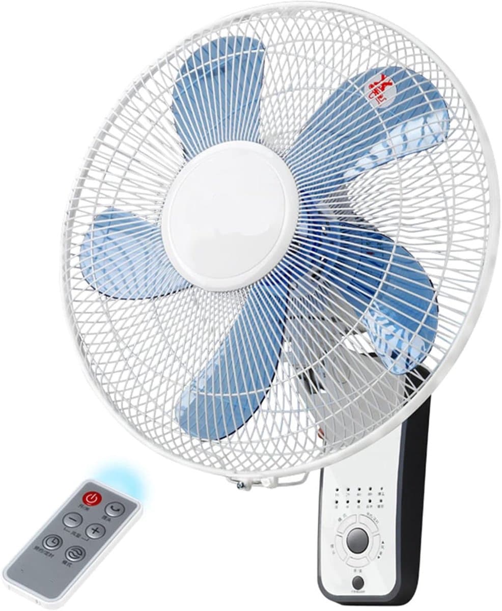 Wandventilator - Muurventilator Afstandsbediening - Ruimte Koelen - Stille Werking - Niet gespecificeerd - Wit — afbeelding 1