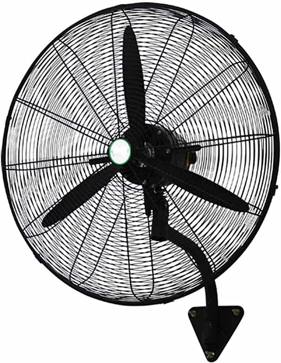 Wandventilator - Stille ventilator - Ruimtebesparend koelen - Robuuste metalen buis - 780x750mm - Goud — afbeelding 1