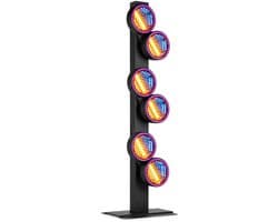 BeamZ RB640 lichteffect - 6x roterende retro blinders met standaard - 6x 40W RGBA LED’s
