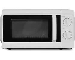 Magnetron - Kleine oven - Snel opwarmen - Handmatige bediening - 17 liter - Wit