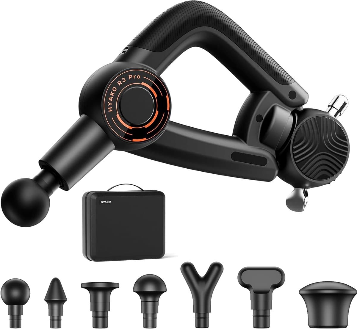 SnelShoppen - 3-in-1 Massage Gun - Diepe Weefselmassage - 16 mm Amplitude - Hoge Frequentie Vibration Therapie - Spier- en Skeletpijn Verlichting — afbeelding 1