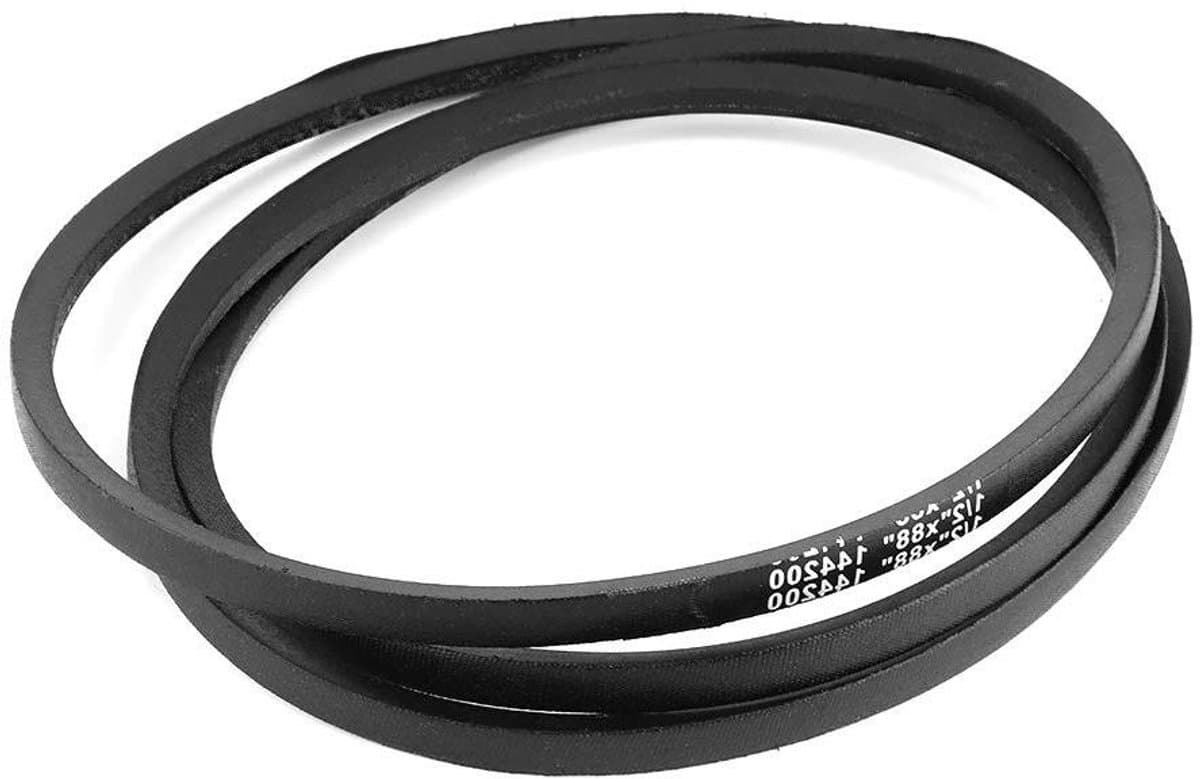 Aandrijfriem Grasmaaier - Maaierriem Zitmaaier - Gazon Onderhoud - Directe Vervanging - 88 Inch X 1.2 Inch - Zwart — afbeelding 1