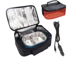 SnelShoppen - Portable Mini Magnetron 12V - Snelle Verwarming, Elektrische Oven voor Auto, Voedselverwarmer, Veiligheidsuitschakeling, Ideaal voor Tru