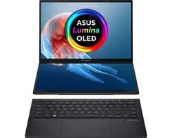 ASUS Zenbook Duo UX8406CA-QL038W - Dual-Screen Laptop - 2 x 14 inch - Core Ultra 7 - 32GB/1000GB