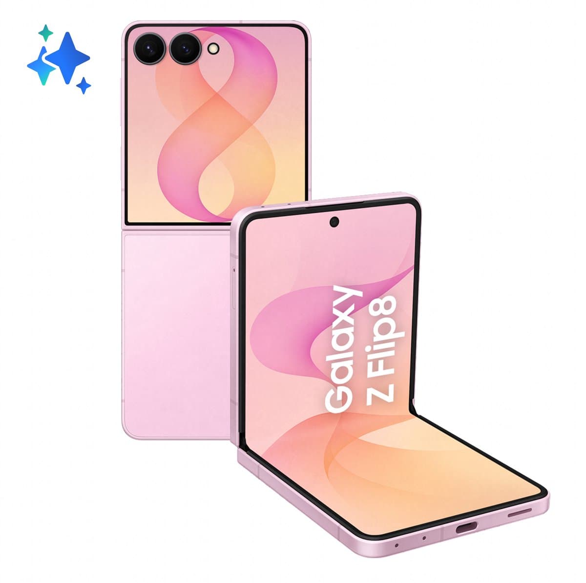Samsung Galaxy Z Flip 8 5G - 512GB - Roze — afbeelding 1