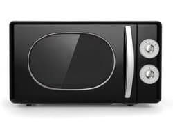 SNJY® Magnetron Vrijstaand - Microgolf - Microwave - 6 Standen - 20 Liter - 35,3D x 45,2B x 26,2H cm - 700W - Zwart