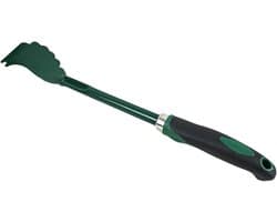 Maaidek Schraper - Grasmaaier Borstel - Efficiënt Reinigen - Lange Ergonomische Steel - 40 cm - Zwart