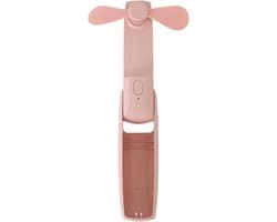 Oplaadbare Handventilator - Draagbare Koeler - Persoonlijke Koeling - Opvouwbaar Ontwerp - 142 gram - Zwart